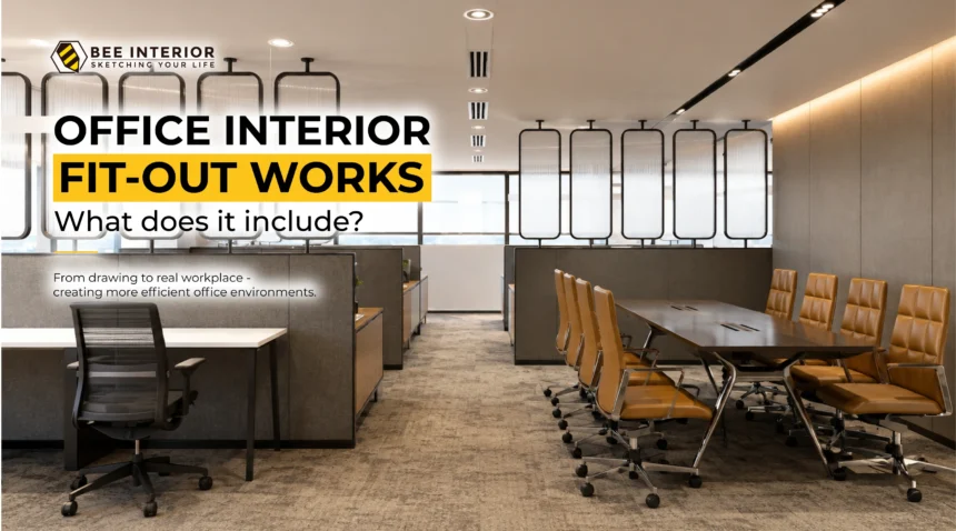 Office interior fit-out and key project work packages