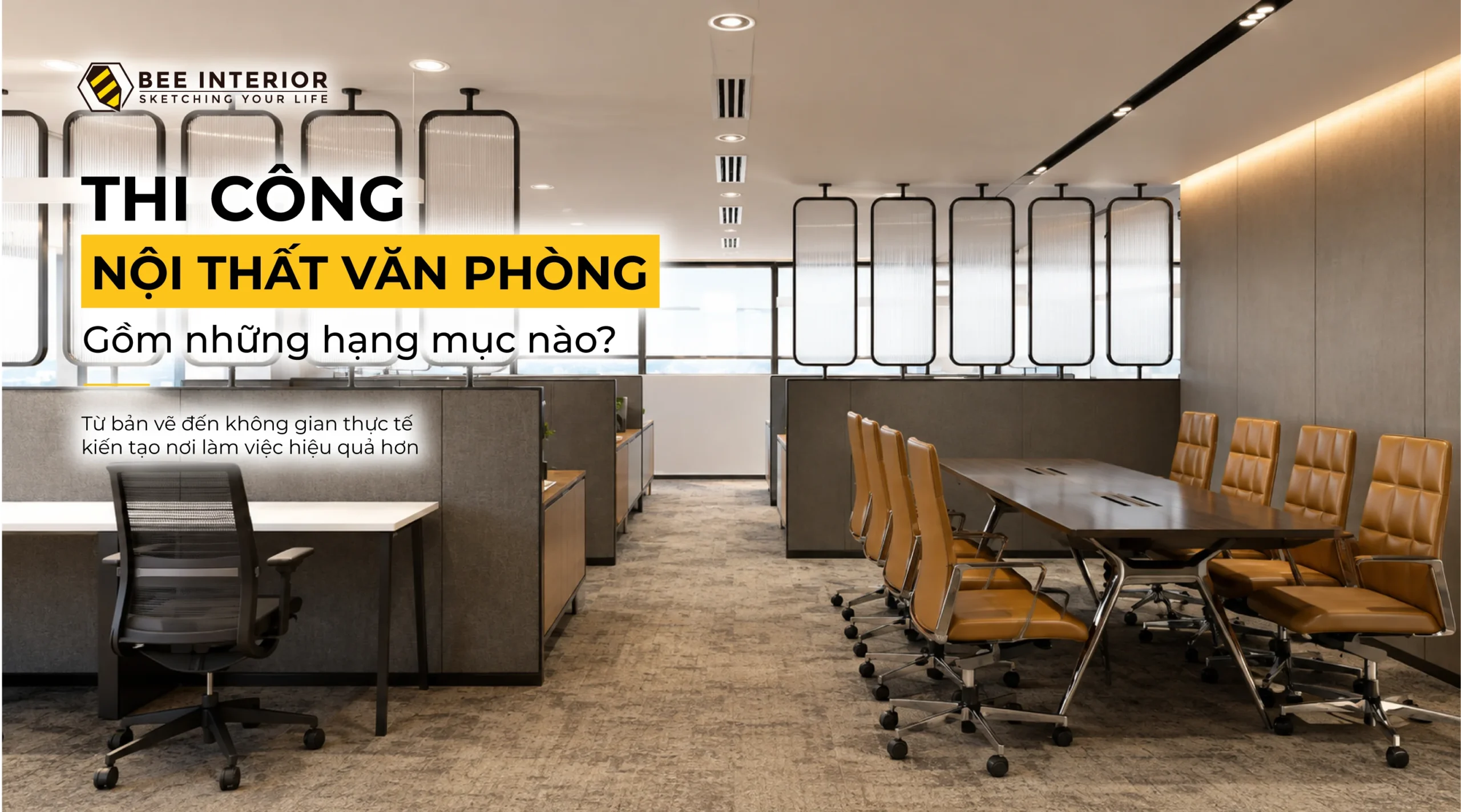 Office interior fit-out and key project work packages