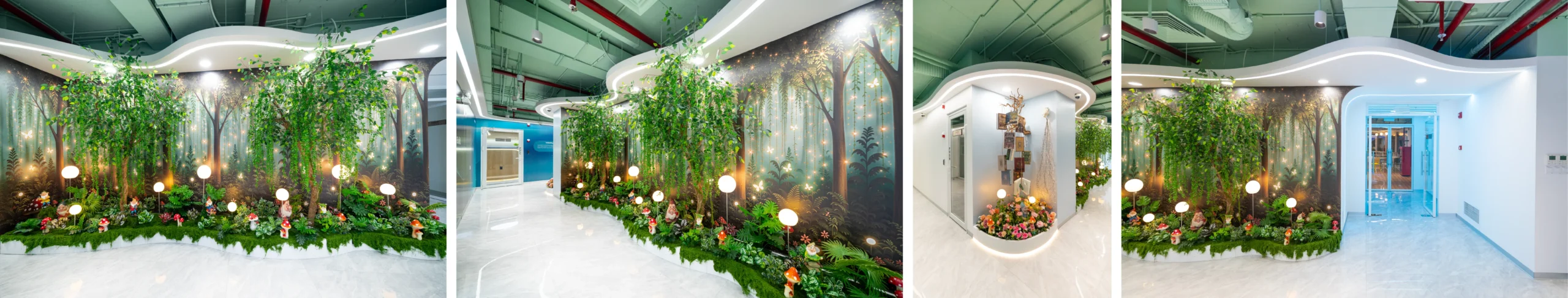 Không gian cảnh quan xanh trải nghiệm tại Concentrix Floor 10